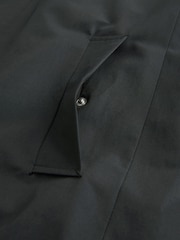 Black Shower Resistant Trench Coat - Image 9 of 13
