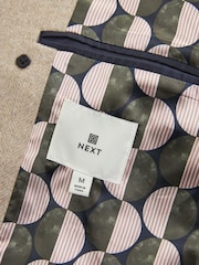 Neutrale Farbe - Weiche Cabanjacke mit Fischgrätmuster - Bild 11 von 13