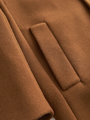 Toffee Brown Epsom Overcoat - Image 10 of 11