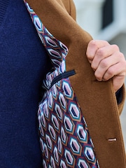 Toffee Brown Epsom Overcoat - Image 5 of 11