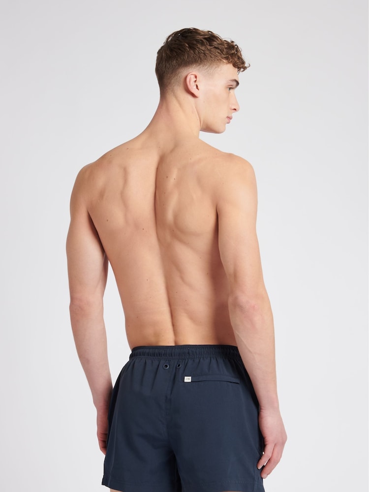 Jack Wills Dark Blue Ridley Swim Shorts - Image 2 of 5