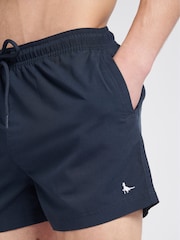 Jack Wills Dark Blue Ridley Swim Shorts - Image 3 of 5