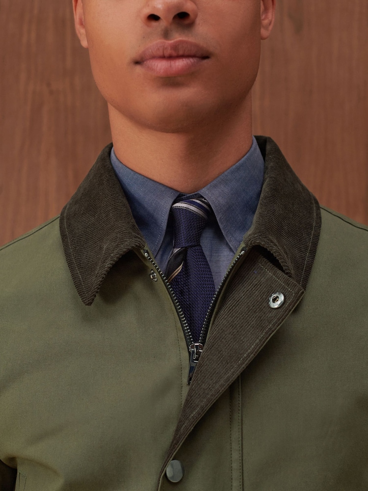 Vert - Veste en coton ciré britannique Signature - Image 4 of 11