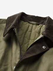 Green Signature British Waxed Cotton Jacket - Image 8 of 11