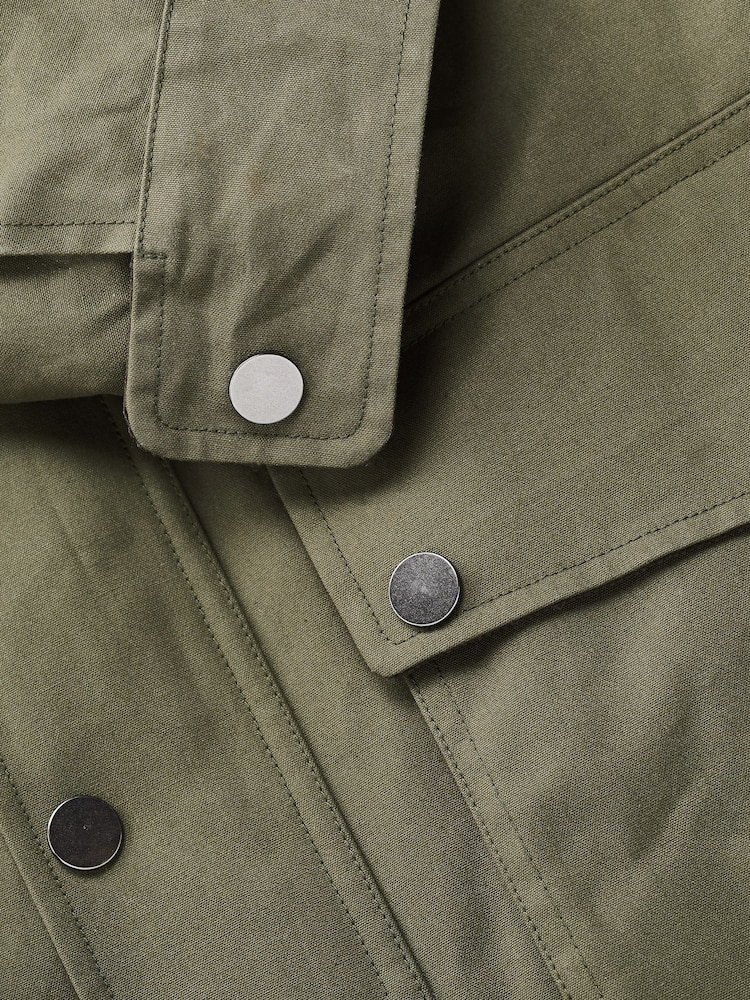 Vert - Veste en coton ciré britannique Signature - Image 9 of 11