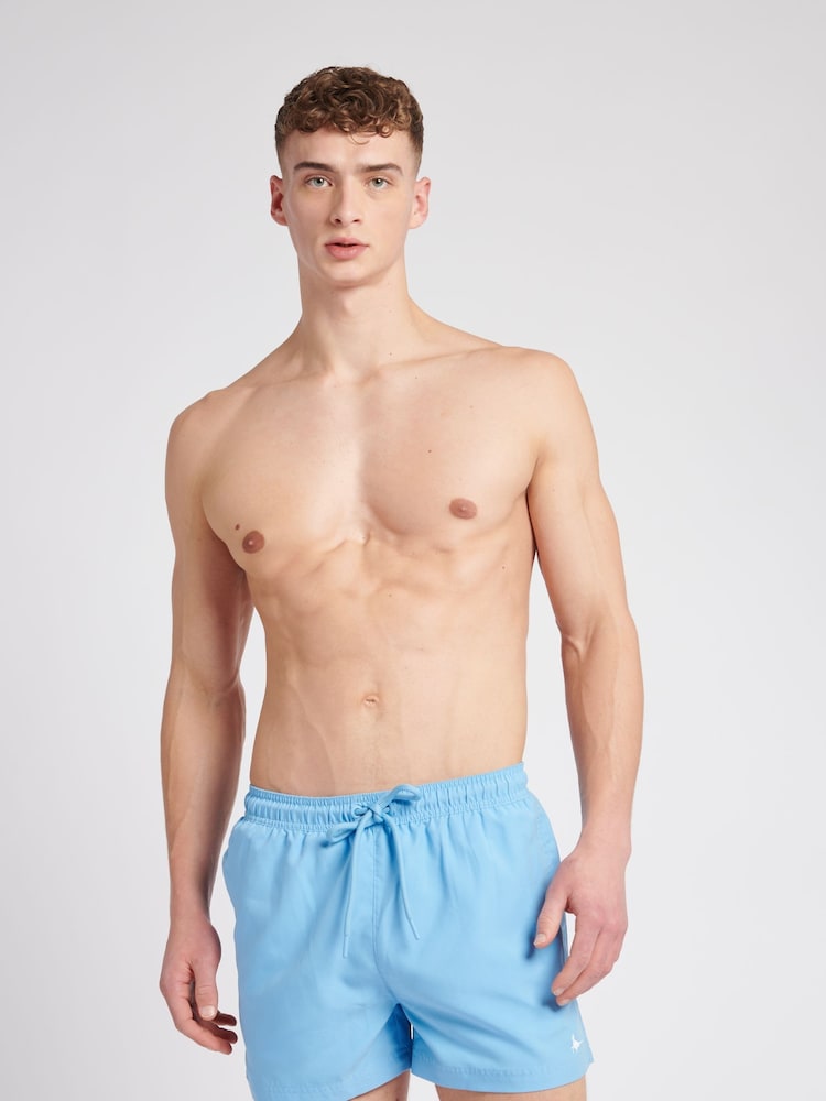 Jack Wills Blue Ridley Swim Shorts - Image 1 of 5