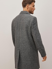 Charcoal Grey Signature Italian Fabric Epsom Coat - Image 3 of 5
