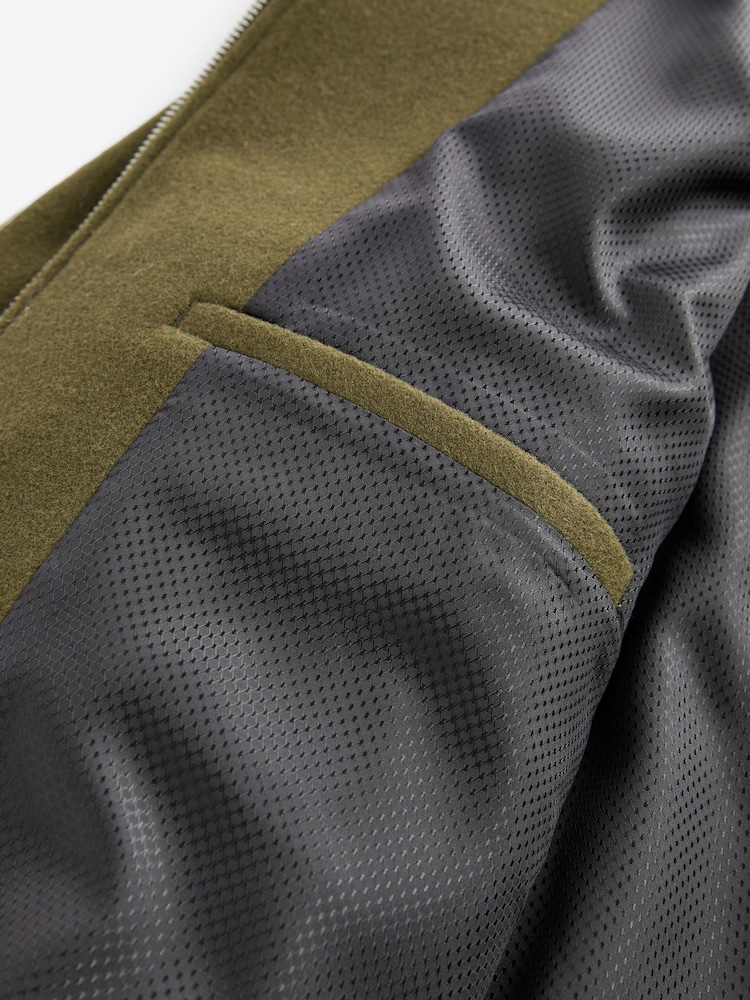 Olive Green Trucker Jacket - Image 10 of 11