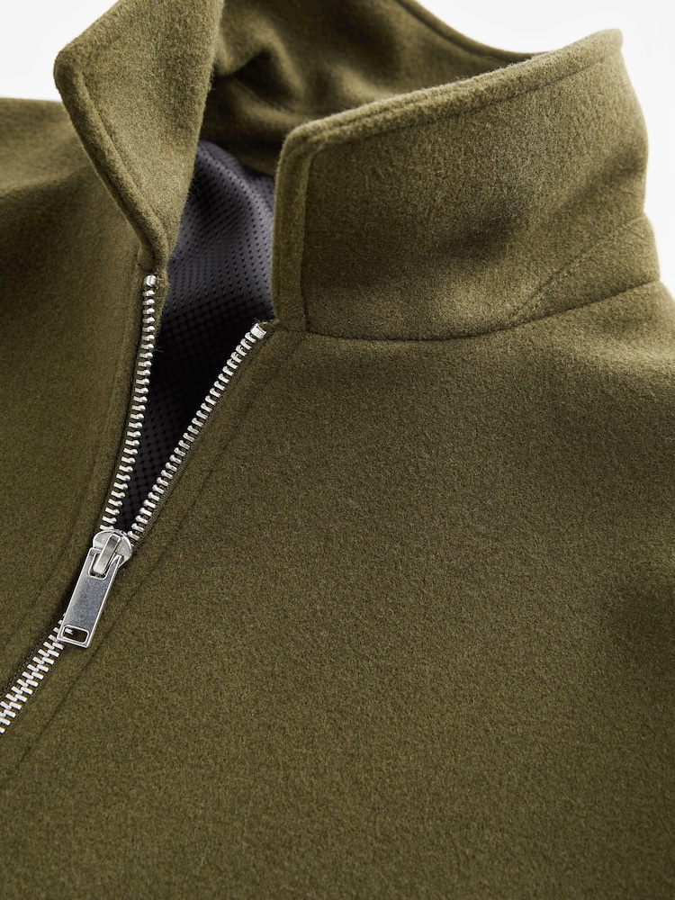 Olive Green Trucker Jacket - Image 11 of 11