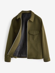 Olive Green Trucker Jacket - Image 8 of 11