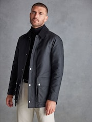 Black Signature British Waxed Cotton Jacket - Image 1 of 11
