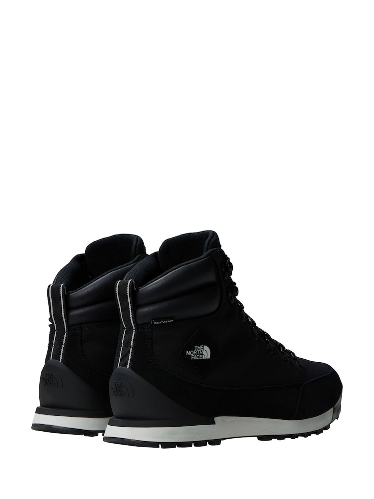 Buy The North Face Black Back-To-Berkeley IV Leather Trainer 