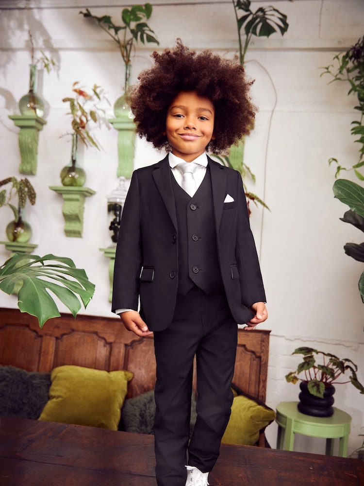 Monsoon Black 4-Piece Andrew Suit - Image 2 of 5