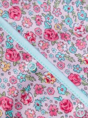 Monsoon Newborn Pink Reversible Hooded Jacket - Image 2 of 2