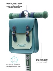 Micro Scooters Aqua And Teal Blue Satchel Bag - Image 2 of 7