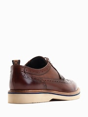 Base London Sully Lace Up Brogue Shoes - Image 3 of 6