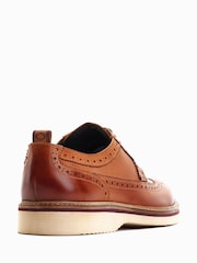 Base London Sully Lace Up Brogue Shoes - Image 2 of 6