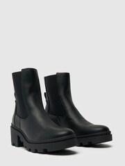 Schuh Black Aspen Chunky Chelsea Boots - Image 2 of 4