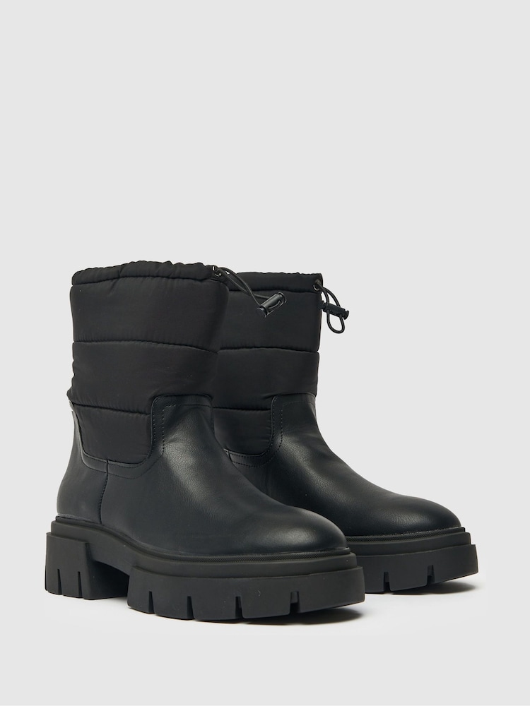 Schuh Alice Black Snow Boots - Image 2 of 4 Schuh Alice Black Snow Boots - Image 2 of 4