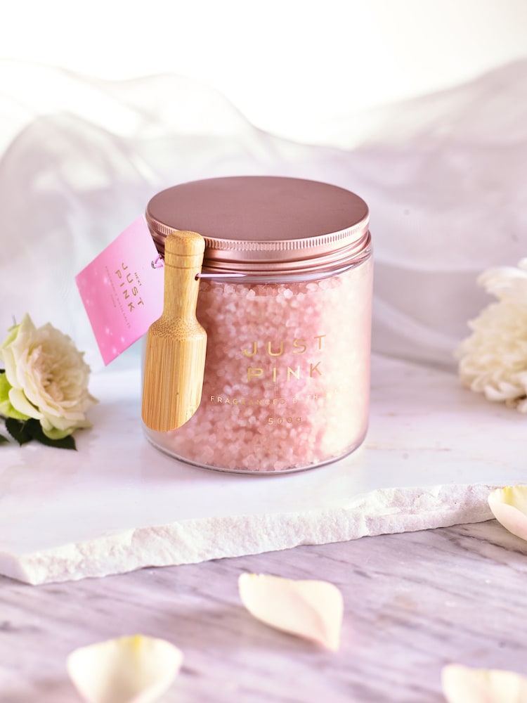 Just Pink Bath Salts 500g - Image 1 of 3