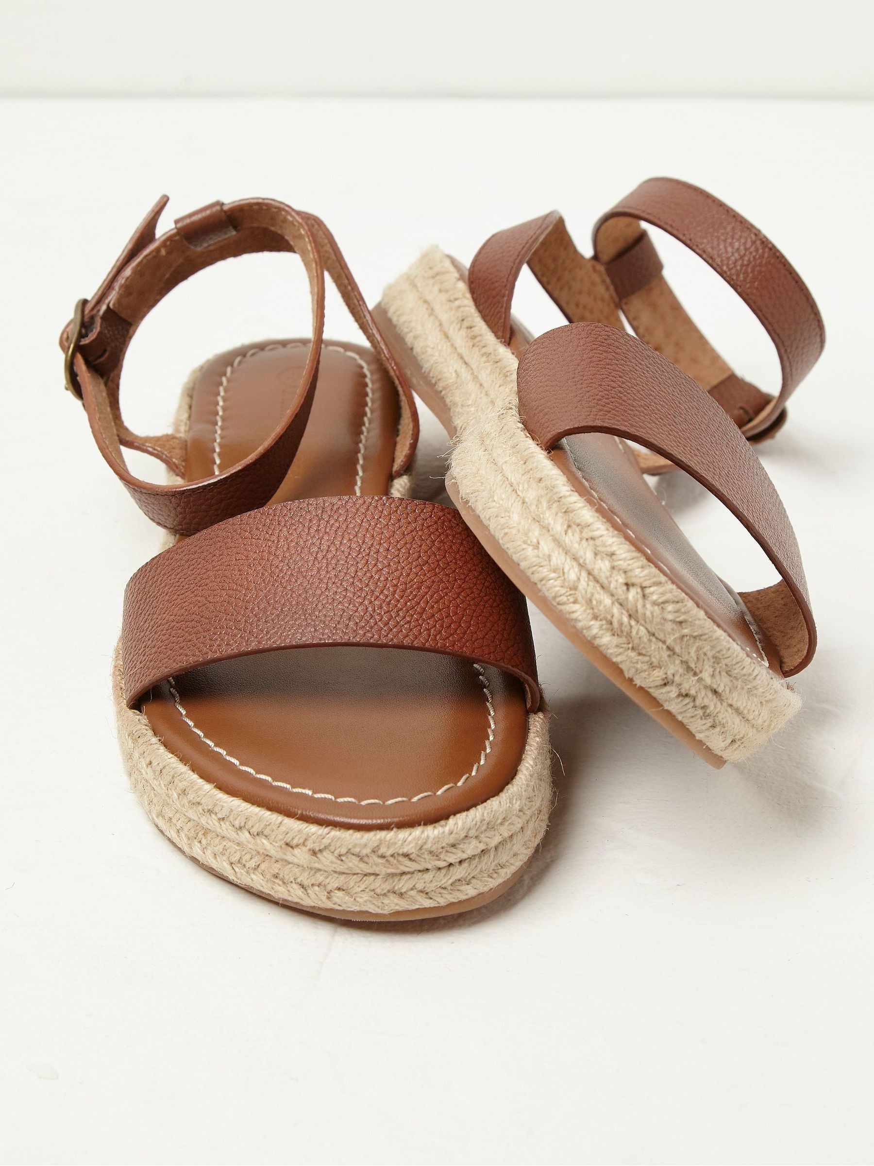 Buy FatFace Brown Tilly Sandals from Next Luxembourg