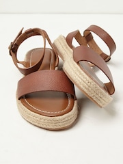 FatFace Brown Tilly Sandals - Image 1 of 4