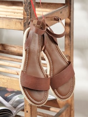 FatFace Brown Tilly Sandals - Image 2 of 4