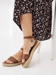FatFace Brown Tilly Sandals - Image 4 of 4