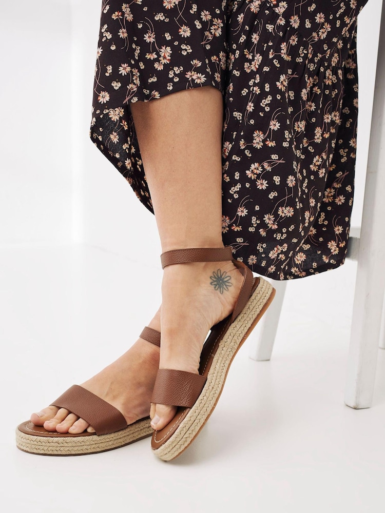 FatFace Brown Tilly Sandals - Image 4 of 4