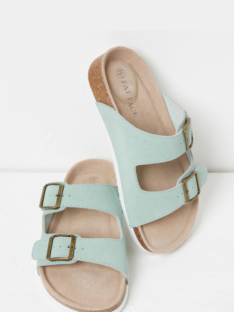 FatFace Green Meldon Sandals - Image 2 of 4