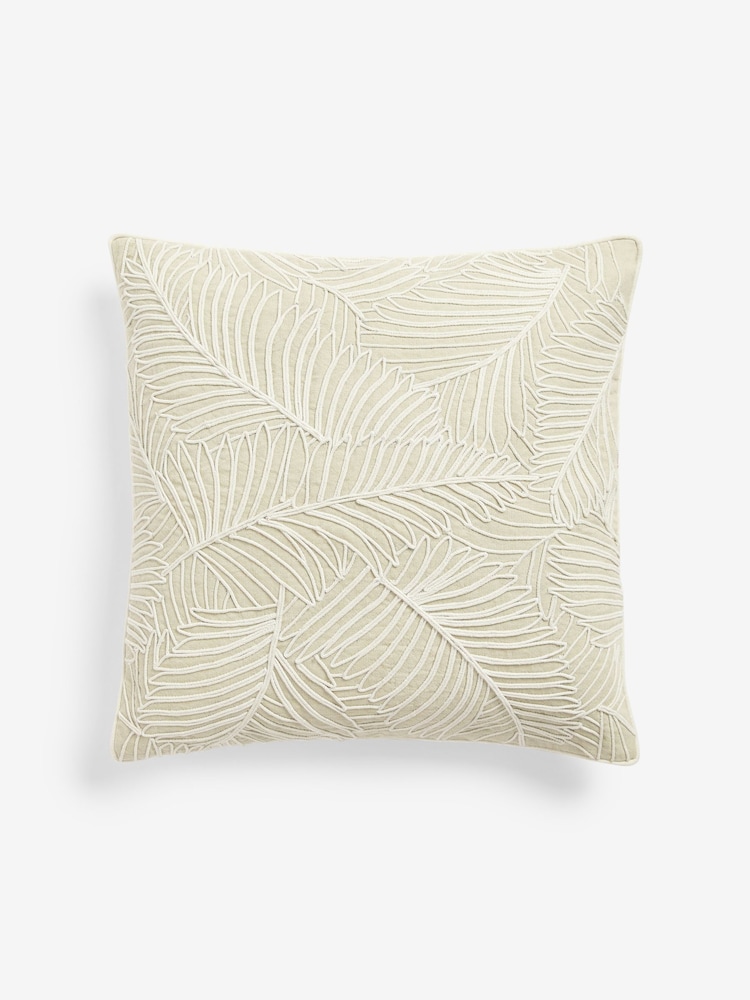 Подушка с вельветовыми листьями Nina Campbell Tree Fern - Изображение 2 из 4