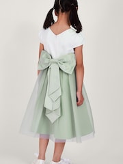 Monsoon Green Tulle Bridesmaid Dress - Image 2 of 5