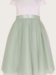 Monsoon Green Tulle Bridesmaid Dress - Image 3 of 5