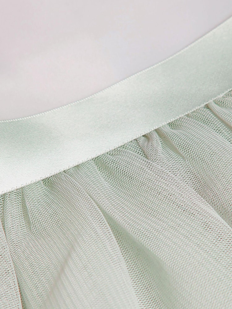 Monsoon Green Tulle Bridesmaid Dress - Image 5 of 5