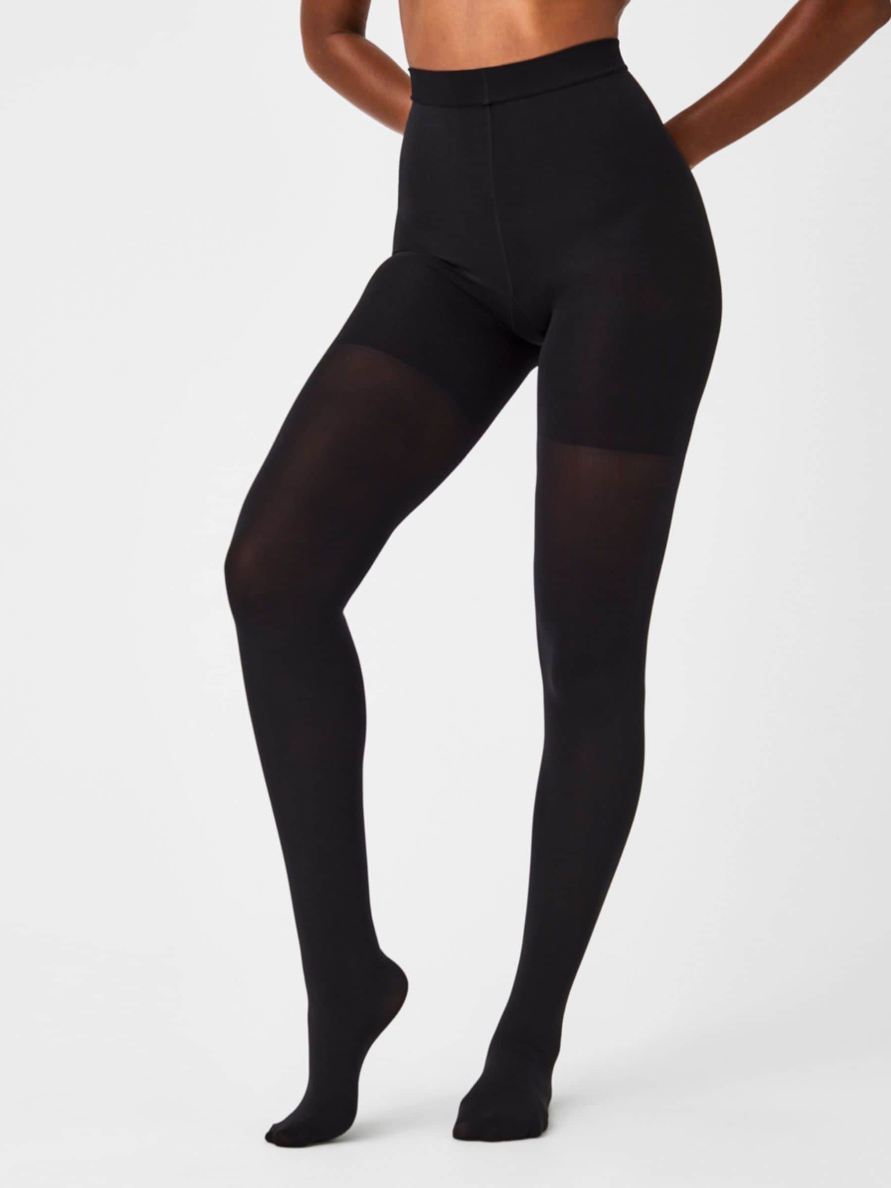 Spanx opaque black tights best sale