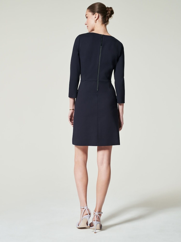 SPANX® Perfect Fit 3/4 Sleeve Smoothing A Line Dress - Image 2 of 6