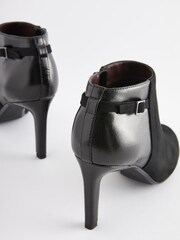 Black Forever Comfort® Round Toe Shoe Boots - Image 7 of 7