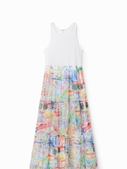 Desigual White Printed Maxi Dress - Image 5 of 5