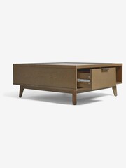 Natural Tetbury Solid Oak and Veneer Coffee Table - Image 8 of 10