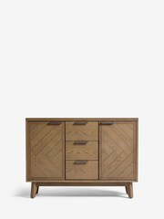 Natural Tetbury Solid Oak and Veneer Sideboard - Image 4 of 8