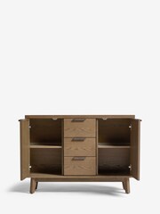 Natural Tetbury Solid Oak and Veneer Sideboard - Image 5 of 8