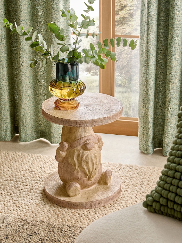 Natural Gonk Christmas Resin Side Table - Image 1 of 9