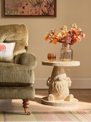 Natural Gonk Christmas Resin Side Table - Image 2 of 9