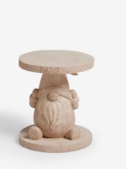 Natural Gonk Christmas Resin Side Table - Image 7 of 9