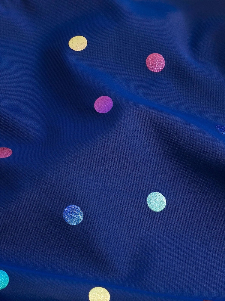 Boden Blue Cross-Back Printed Swimsuit - Image 3 of 3 Boden Blue Cross-Back Printed Swimsuit - Image 3 of 3