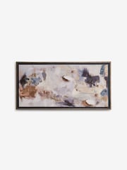 Natural Abstract Framed Canvas Wall Art - Image 3 of 6