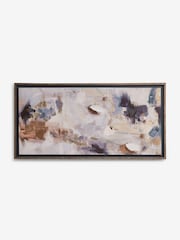 Natural Abstract Framed Canvas Wall Art - Image 5 of 6