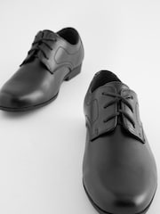 Black School Lace-Up Shoes - Image 3 of 5