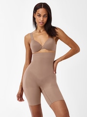 SPANXsculpt™ Seamless Power High-Waisted Mid-Thigh Shorts - Image 1 of 6