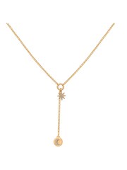 Caramel Jewellery London Gold Tone Sparkly Stella Necklace - Image 2 of 6